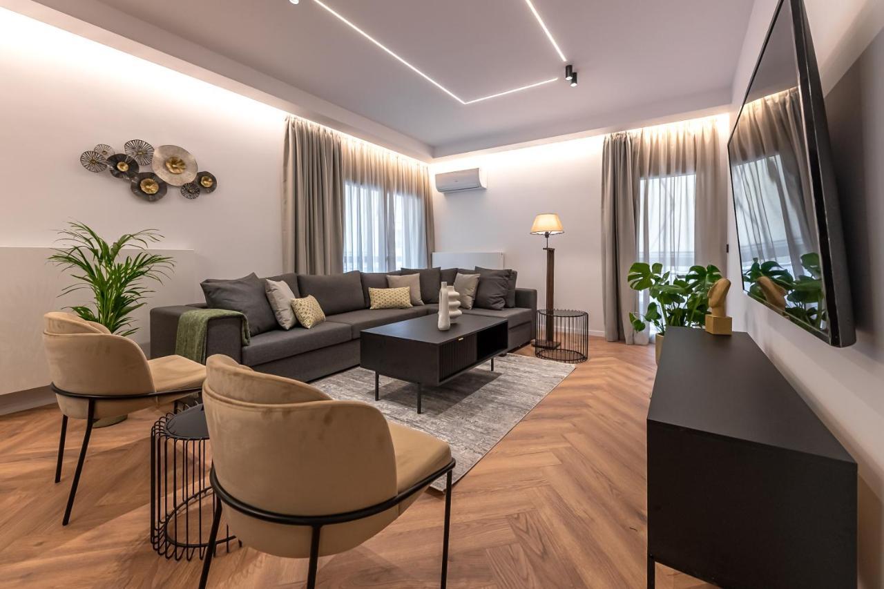 Апартаменты Phaedrus Living Luxury Penthouse Ploutarchou Афины Экстерьер фото